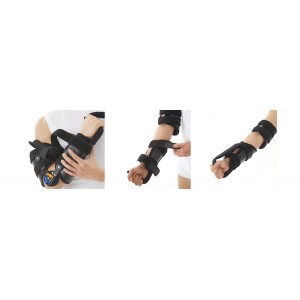 Dr. Med ROM Elbow Arm Brace With Dial Pin Lock DR-E011R image